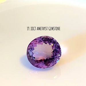 19.88CT AMETHYST QUALITY GEMSTONE